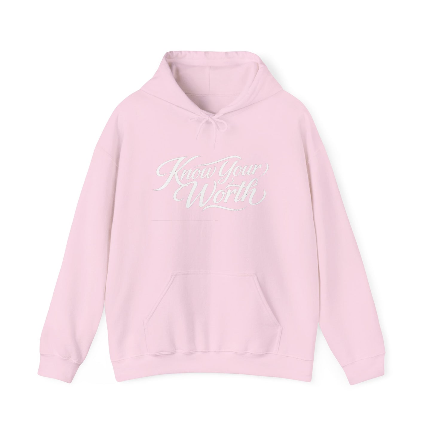 KNOW YOUR WORTH™ Hooded Sweatshirt