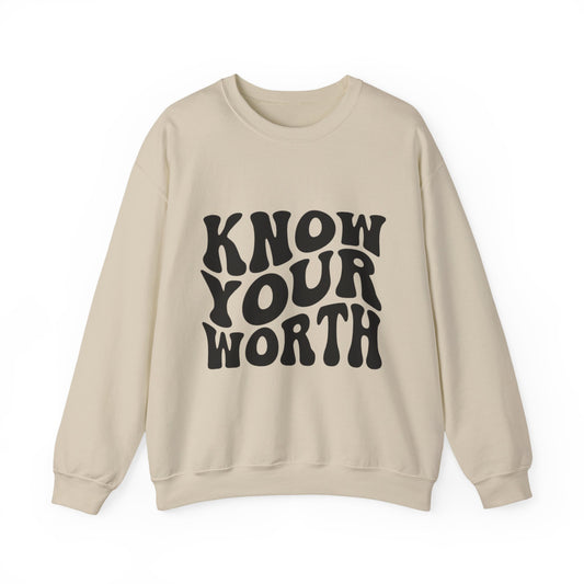Know your worth ™ Crewneck Sweatshirt