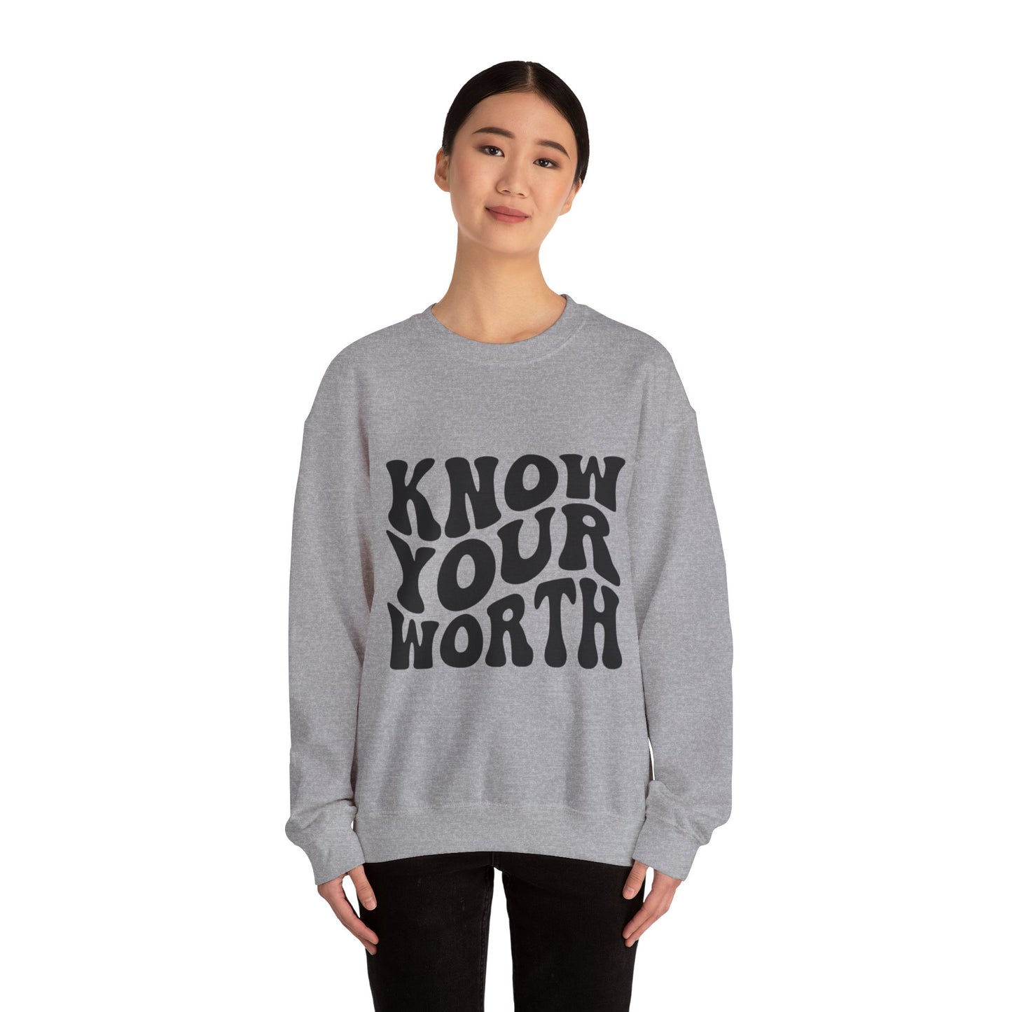 Know your worth ™ Crewneck Sweatshirt