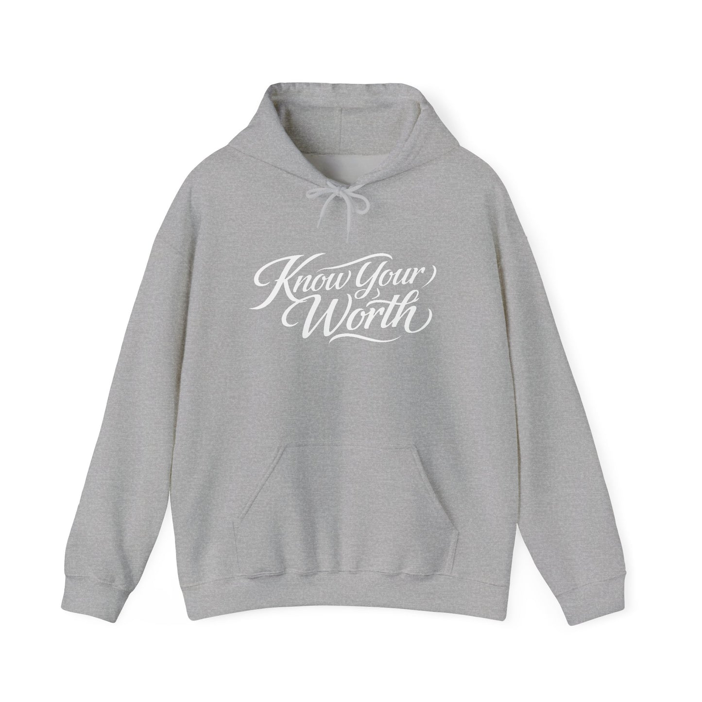 KNOW YOUR WORTH™ Hooded Sweatshirt